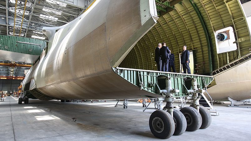 Второй Ан-225 по-прежнему ждет своего часа / Фото: president.gov.ua