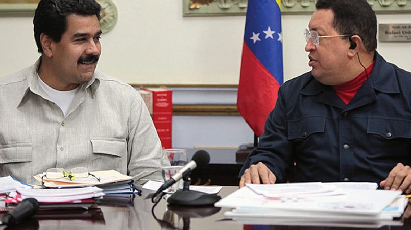 Николас Мадуро и его предшественник Уго Чавес / Фото: gobiernoenlinea.ve