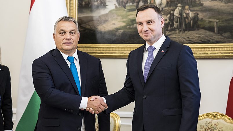 Виктор Орбан и Анджей Дуда / Фото: kormany.hu