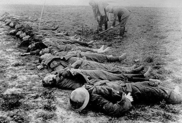 Жертвы Первой мировой войны в Латгалии. Фото: Public Domain / Wikimedia