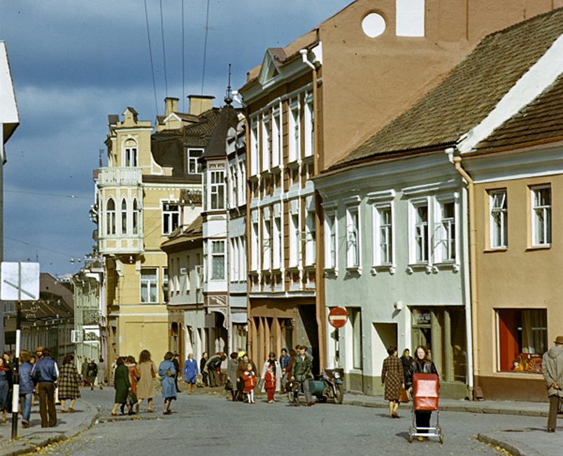 Вид на улицу Горького в Вильнюсе (Литва) / Фото: visualrian.ru