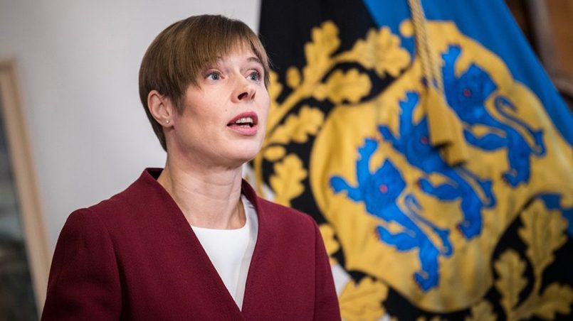 Президент Эстонии Керсти Кальюлайд / Фото: infojuht.ee