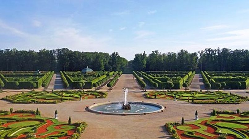 Сад Рундальского дворца / Фото: Observe Riga