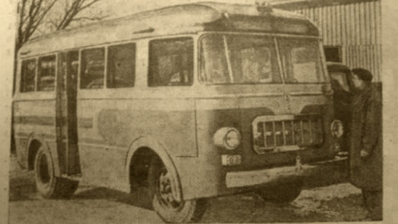 Автобус РАФ-251 с укороченным кузовом