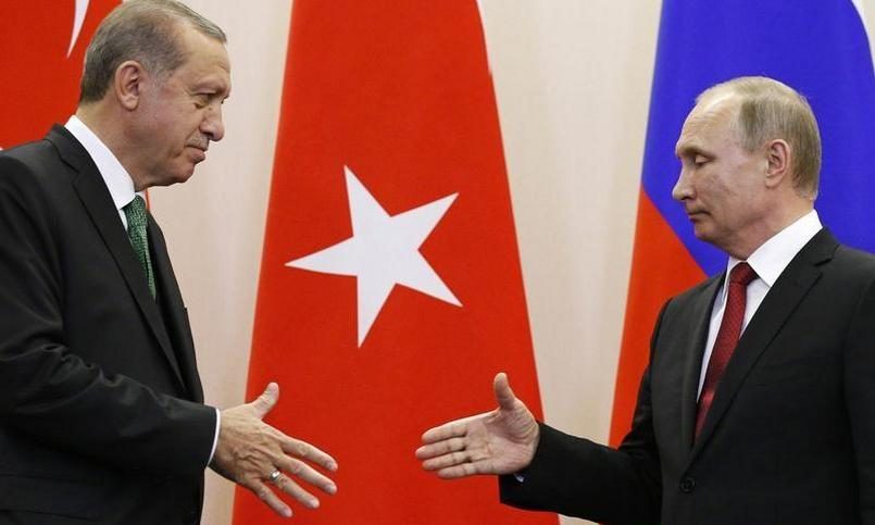 Путин поделился с Эрдоганом российским подходом к разрешению конфликта в Донбассе