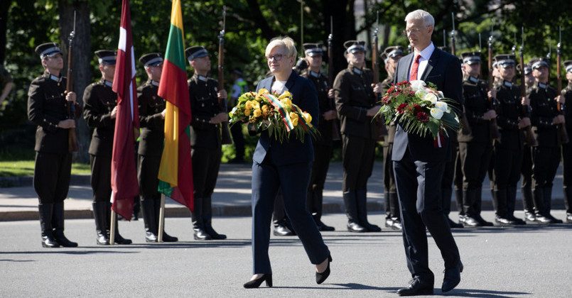 Премьер Литвы заявила о единстве взглядов с Латвией относительно БелАЭС