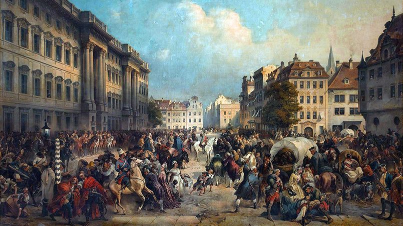 Русские в Берлине 260 лет назад