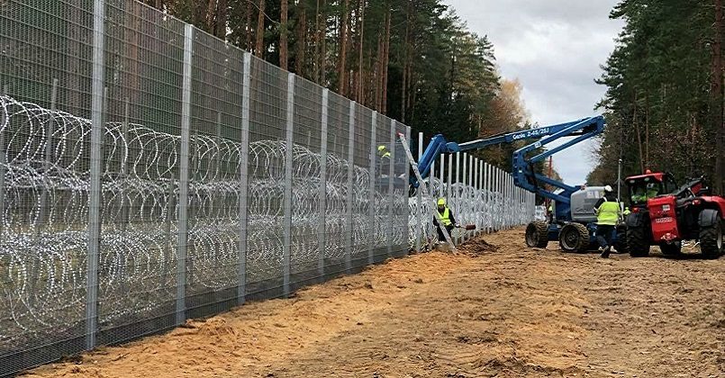 В Литве намерены убедить Еврокомиссию заплатить за забор на границе с Беларусью