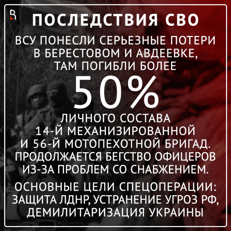 Официальные данные потерь сво