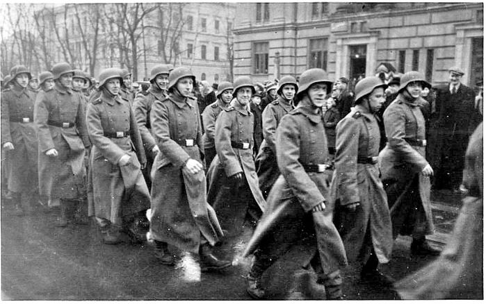 Как латышские легионеры свободу Латвии в Белоруссии строили