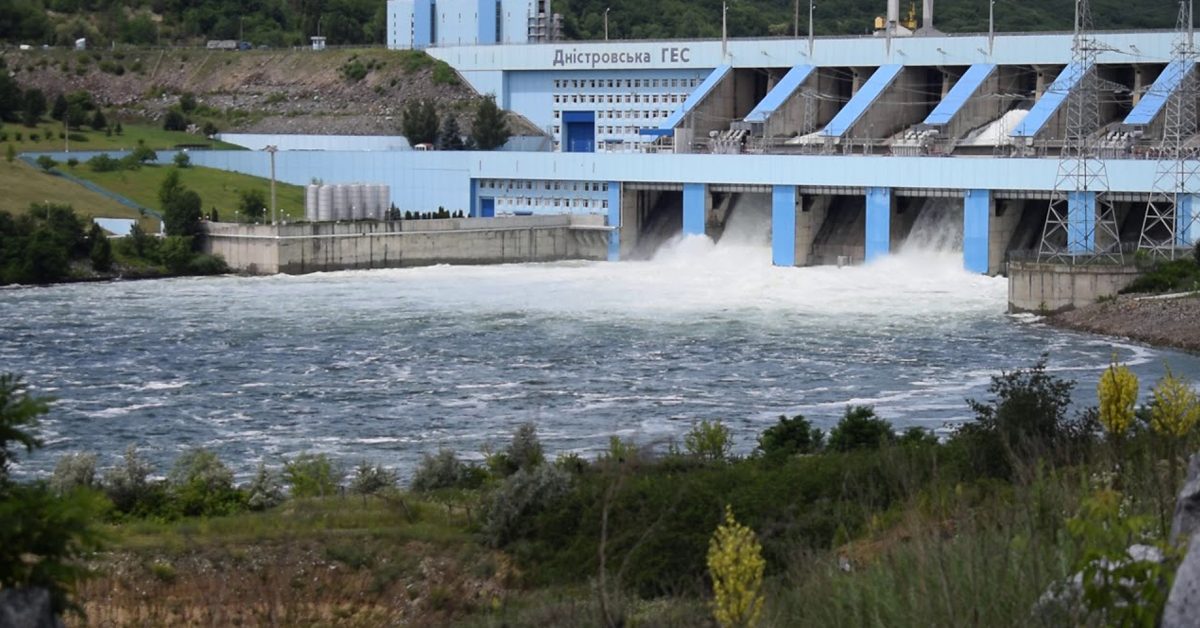 Гидроэнергетика Украины лишит Молдову воды в Днестре