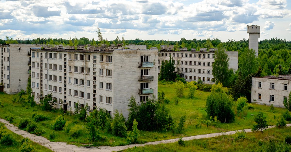 Из центра военной обороны СССР в руины «независимой Латвии»: история Скрунды