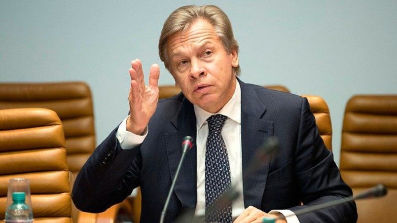Пушков обвинил президента Латвии в словоблудии