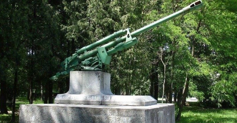 Полиция Латвии нашла похитителя пушки с советского мемориала в Екабпилсе