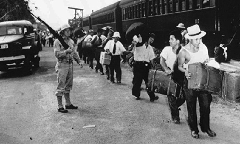 Депортация японцев в США. 1942 год