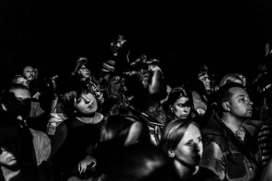 Публика на концерте литовской рок-звезды Андрюса Мамонтоваса в Litexpo /Фотограф: Ганс Юнг (Hannes Jung)