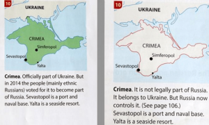 Оксфорд исправил учебник, где Крым приписали России