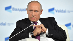 Владимир Путин на заседании Международного дискуссионного клуба «Валдай»