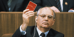 Советский генсек Михаил Горбачёв