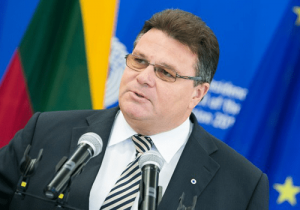 Министр иностранных дел Литвы Линас Линкявичюс
