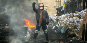 Радикальная группировка на Майдане