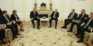 17 января Владимир Путин провел встречу с президентом Молдавии Игорем Додоном