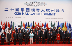 Участники саммита G20 в Китае, 2016 год
