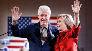 Билл и Хиллари Клинтон.