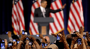 В вечернем обращении к народу Барак Обама назвал прошедшие выборы «утомительными, нервозными и порой откровенно странными».