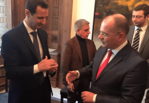 Башар Асад и Андрей Мамыкин