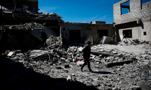Сирийский город Хан-Шейхун опять пострадал от авиаударов после масштабной химатаки