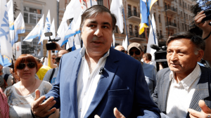 Михаил Саакашвили пересек границу Украины 10 сентября