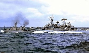 Столкновение исландского патрульного катера Óðins и британского фрегата Scylla в ходе Третьей тресковой войны