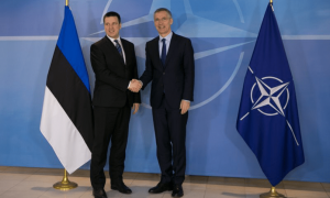 Jüri Ratas and Jens Stoltenberg