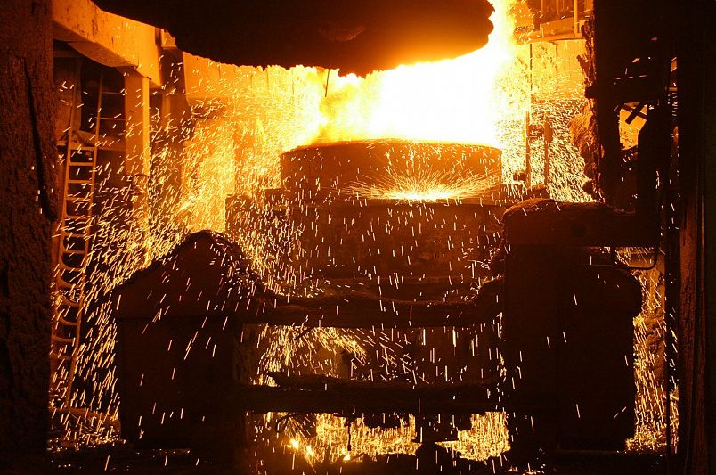 Белорусский металлургический завод. Сталеплавильное производство / Фото Максим Усик