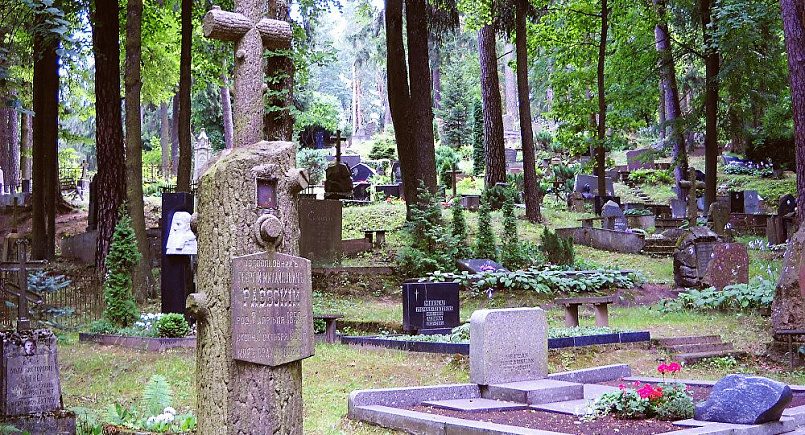 Антакальнисское кладбище в Вильнюсе / Фото: wikipedia / Loraine