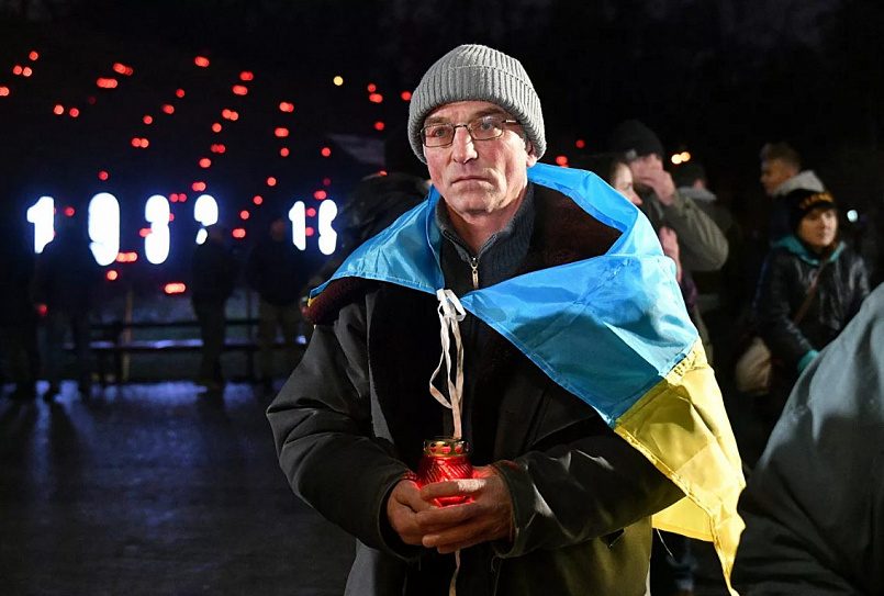 День памяти жертв голодомора в Киеве © AFP 2019 / Genya Savilov
