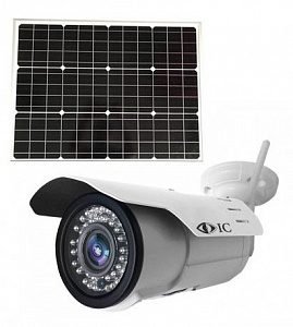 Мегапиксельная уличная 4G‑камера IC‑IP10‑VFB‑4GS2 Solar Pack