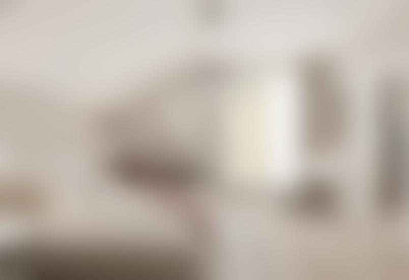 Визуализация Сканди 200, второй этаж - спальная комната с гардеробом. Мебель Икеа