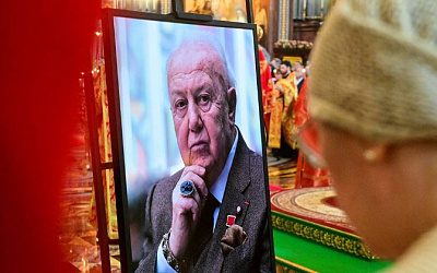 В Тбилиси прошла церемония отпевания скульптора Зураба Церетели