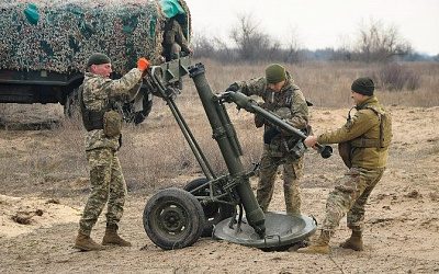 Украинские военные из минометов обстреляли пограничный пункт в Курской области