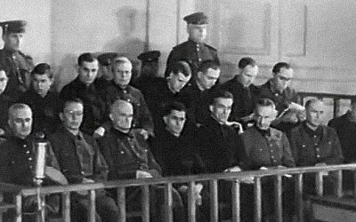 Минский процесс 1946 г.: на скамье подсудимых 18 нацистских преступников, многих из них приговорили к смертной казни