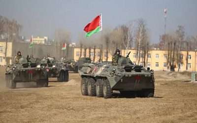 Вооруженные силы Беларуси провели учение вблизи границы с Украиной