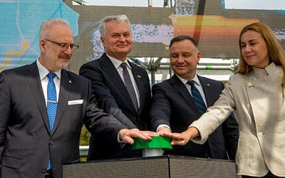 Президенты Польши и Литвы запустили в эксплуатацию газопровод GIPL
