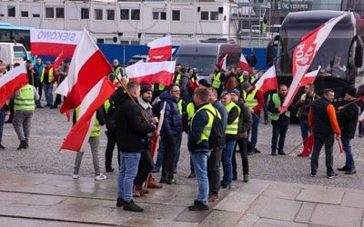 Польские фермеры вышли на «Звездный марш» протеста