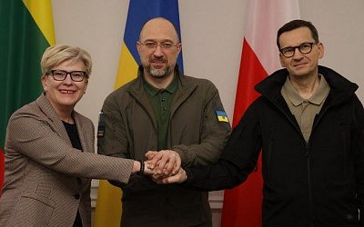 Премьеры Литвы и Польши подписали заявление об увеличении помощи Украине