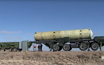 Минобороны РФ показало кадры запуска новейшей противоракеты