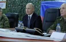 Путин посетил штабы группировок войск в ЛНР и на херсонском направлении