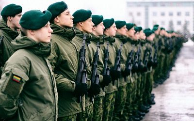 Введение всеобщей воинской повинности обойдется Литве в 1,5 млрд евро