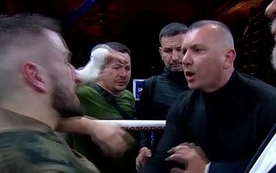 Скандал разразился на турнире между латвийским и польским боксерами